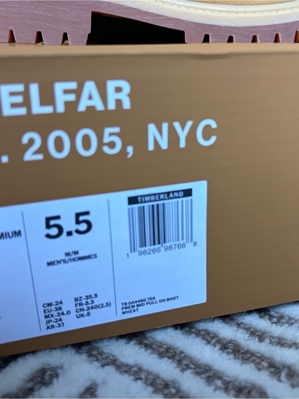TEFLAR TIMBERLAND